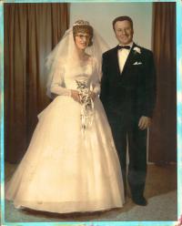 Mom Dad's Wedding Photo